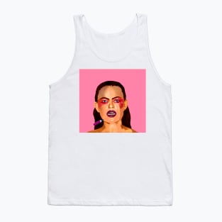 Pink Mike 3 Tank Top